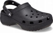 Damskie Buty Chodaki Klapki Crocs Platforma Glitter 207241 Clog 36-37 Crocs