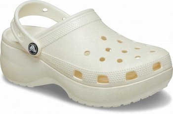 Damskie Buty Chodaki Klapki Crocs Platforma Glitter 207241 Clog 38-39 - Crocs