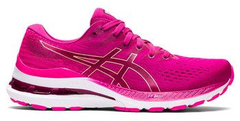 Damskie buty do biegania Asics Gel Kayano 28 W | FUSCHIA RED/PINK GLO - Rozmiar EURO 36 - Asics