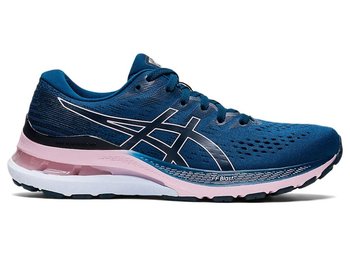 Damskie buty do biegania Asics Gel Kayano 28 W | MAKO BLUE/ BARELY ROSE - Rozmiar EURO 37 - Asics