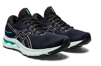 Damskie buty do biegania Asics Gel-Nimbus 24 | BLACK/SOOTHING SEA 41.5 - Asics