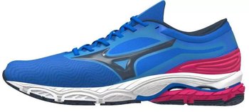 Damskie Buty Do Biegania Mizuno Wave Prodigy 4 | Ibiza Blue/White/Pink - Rozmiar Euro 41 - Mizuno