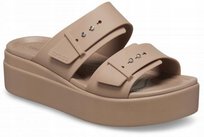 Damskie Buty Sandały Platforma Crocs Brooklyn 207431 Low Wedge 38-39