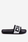 Damskie Klasyczne Klapki Big Star LL274739 Czarne-39 - Big Star