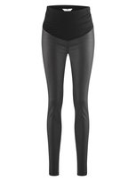 Damskie legginsy ciążowe woskowane czarne Bellybutton Maternity, r.S BellyButton