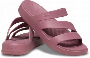 Damskie Lekkie Buty Klapki Crocs Getaway Strappy 209587 Sandal 37-38 - Crocs