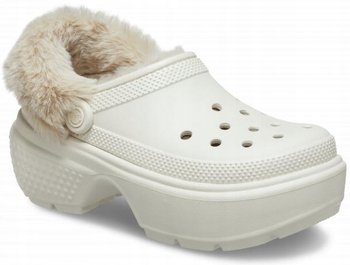 Damskie Ocieplane Buty Chodaki Klapki Crocs Stomp Lined Clog 43-44 - Crocs