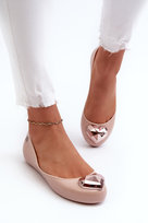 Damskie Pachnące Baleriny Z Sercem ZAXY NN285010 Nude-35/36 Zaxy