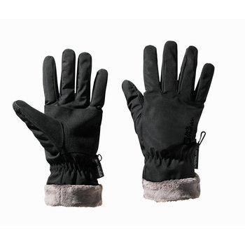 Damskie rękawice Jack Wolfskin HIGHLOFT GLOVE WOMEN black M - Jack Wolfskin