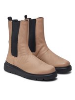 damskie skórzane sztyblety Chelsea ECCO Nouvelle, botki wysokie EU 41