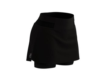 Damskie Spodenki Do Biegania Compressport Performance Skirt W | Black M - Compressport