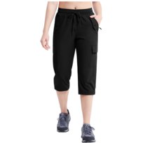 Damskie Spodnie 3/4 Cargo Trekkingowe Wodoodporne Sportowe Capri Czarne XXL Inna marka