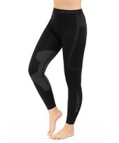 Damskie Spodnie Termoaktywne Brubeck Dry - Czarny/Grafitowy S