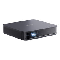 Dangbei Atom Mini projektor laserowy, projektor ALPD 1200 lumenów ISO, sterowanie głosowe Google Assistant, 1080p, HDR10, HLG, Dolby Audio, tylko 1,28 kg, autofokus, korekcja trapezu DANGBEI