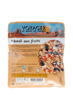 DANIE (502) MUSLI CZERWONE OWOCE 80G Voyager - Voyager