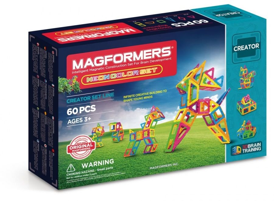Dante, klocki Magformers Neon Color Set