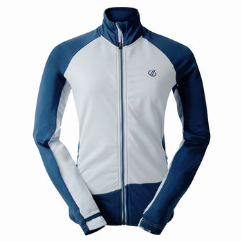 Dare 2B Bluza Damska / Damska Emerging Core Stretch Base Layer Top (36 / Jasnobłękitny) - Dare2B