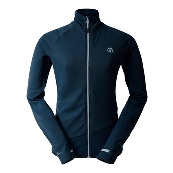 Dare 2B Bluza Damska / Damska Emerging Core Stretch Base Layer Top (38 / Ciemnoniebieski) - Dare2B