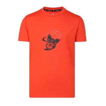 Dare 2B T-Shirt Dziecięca Jazda Rowerem Amuse (140 / Pomarańczowy) - Dare 2B