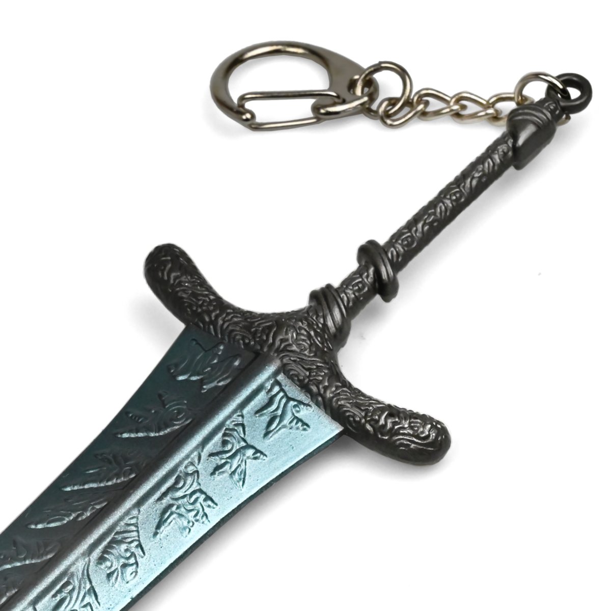 Modelo De Espada Mandoble De Elden Ring 30 Cm – Figura De Metal Con Acabado Damasco – Decoración De Escritorio Para Gamers