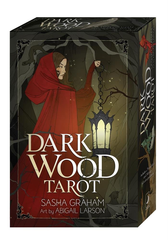 Фото - Настільна гра Tarot Dark Wood, karty tarota z podręcznikiem 
