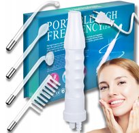 Darsonval Qsky Derma Wand 4W1 Pro Do Pielęgnacji Twarzy Zmarszczek I Włosów QSKY