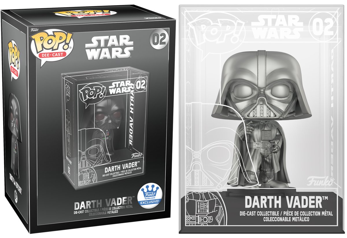 Darth Vader CHASE Die-Cast - Star Wars - Funko POP #02 - Funko | Sklep EMPIK.COM