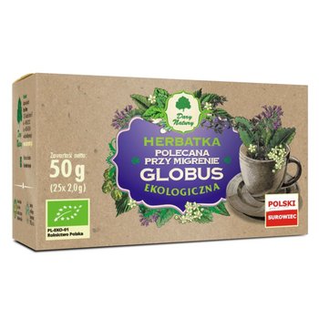 Dary Natury Herbatka Globus przy migrenie Suplement diety, 50g - Dary Natury