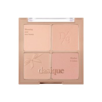Dasique Blending Mood Cheek #10 Muted Nuts 12 g - paleta róży do policzków nude - brak danych