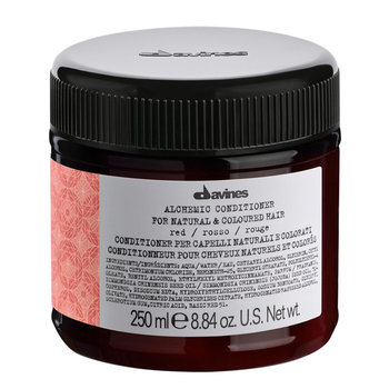 Davines Alchemic Red, Odżywka koloryzująca do włosów czerwonych i mahoniowych 250ml - Davines