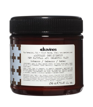 Davines, Alchemic System Tobacco, Odżywka Koloryzująca Do Włosów Brązowych I Jasnobrązowych, 250 Ml - Davines