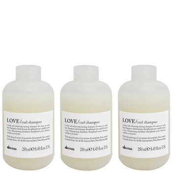 DAVINES LOVE CURL ZESTAW DO WŁOSÓW SZAMPON 3X250ML - Davines