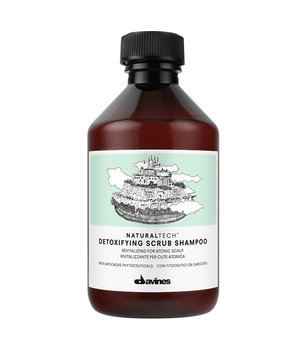 Davines, Naturaltech Detoxifying, rewitalizujący szampon do skóry głowy, 250 ml - Davines