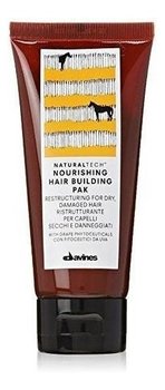 Davines, Naturaltech Nourishing Hair Building Pak, Odżywcza maska odbudowująca, 60 ml - Davines