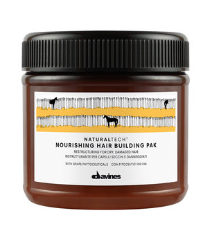 Davines, Naturaltech Nourishing, maska do włosów o działaniu odbudowującym, 250 ml - Davines