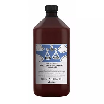 Davines Naturaltech Rebalancing Cleansing Treatment, Kuracja Oczyszczający do Włosów i Skóry Głowy 1000ml - Davines