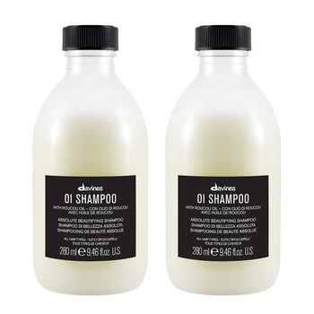 Davines OI Oil, Zestaw: szampon do każdego rodzaju włosów 2x280ml - Davines