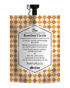 Davines Restless Circle - Maska regenerująca do włosów łamliwych, 50ml - Davines