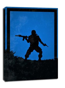 Dawn of Heroes - Big Boss, Metal Gear - obraz na płótnie 70x100 cm - Galeria Plakatu