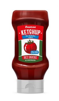DAWTONA Ketchup Bez Dodatku Cukru 450g - DAWTONA Spółka z ograniczoną odpowiedzialnością