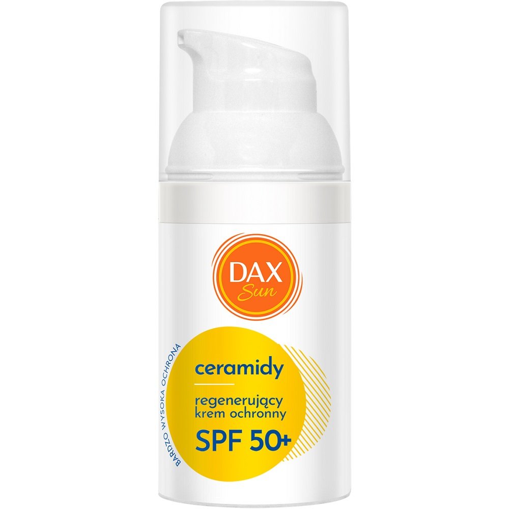 Empik Dax Sun, Regenerujący krem ochronny z ceramidami SPF50+, 30ml
