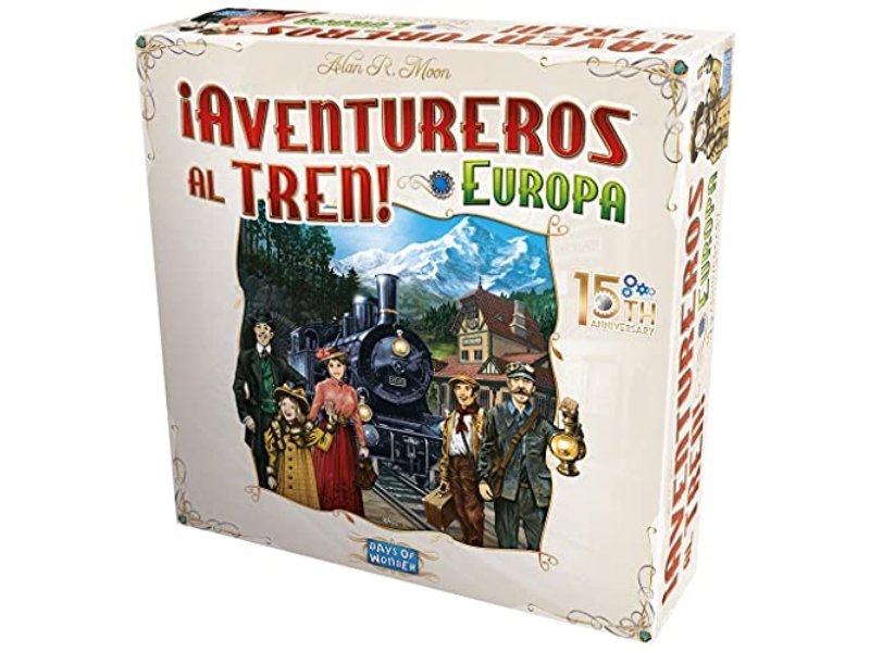 Days Of Wonder Adventurers To The Train Europe: 15Th Anniversary - Board Game
