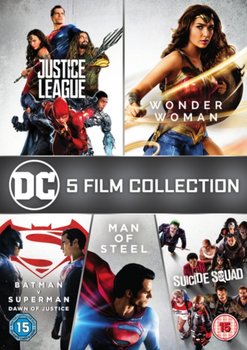 DC 5-film Collection (brak polskiej wersji językowej) - Snyder Zack, Jenkins Patty, Ayer David