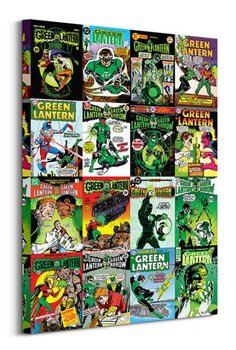 DC Comics Green Lantern Kolaż okładek - obraz na płótnie - Pyramid Posters