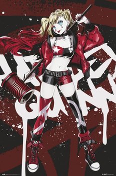 DC Comics Harley Quinn Anime - plakat - Grupo Erik