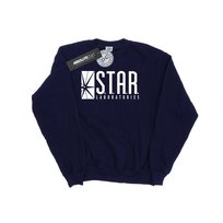 DC Comics Męska Bluza The Flash STAR Labs (L / Granatowy) DC COMICS