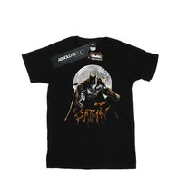 DC Comics Męska Koszulka Batman Arkham Knight Halloween Moon T-Shirt (S (52-55 Cm) / Czarny) DC COMICS