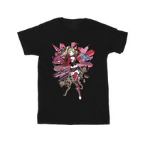 DC Comics Męska Koszulka Harley Quinn Hyenas (M / Czarny) DC COMICS