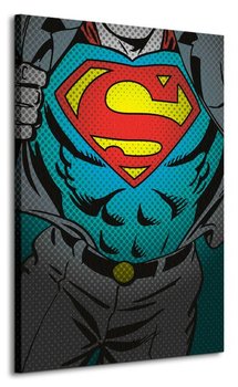 DC Comics Superman Torso - Obraz na płótnie - Art Group