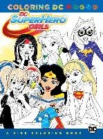 DC Super Hero Girls A Kids Coloring Book - Various
